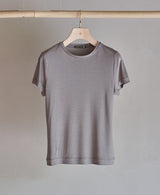 TL-9470/Viscose Smooth-Crew Neck TShirt