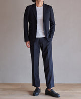 AM-6076 / Strong Twist Wool Stretch-Easy Pants