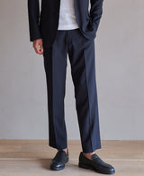 AM-6076 / Strong Twist Wool Stretch-Easy Pants