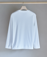 TM-9848/Double Soft-Crew Neck Long Sleeve TShirt