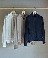 TM-9784 / Compact Pique-Baseball Jacket