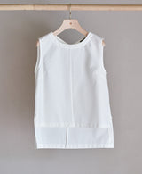 TL-9420/Cotton Twill-Nosleeve Pullover