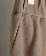 TL-7421/Cotton Twill-Volume Long Skirt