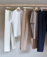 TM-6825 / Cotton Twill-Wide Pants