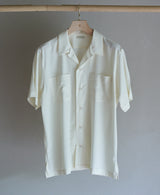 AM-3062 / Wool Stretch-Shortsleeve Relax Shirt