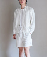 TM-9784 / Compact Pique-Baseball Jacket