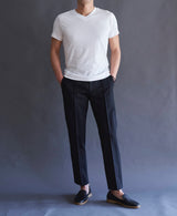 TM-9837 / Single Soft-Fit ①_Stable V Neck T-Shirt