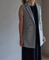 TL-4735/Cotton Art Pique-Short Gilet