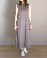 TL-8444/Double Soft-Sleeveless Onepiece