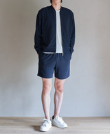 TM-9784 / Compact Pique-Baseball Jacket