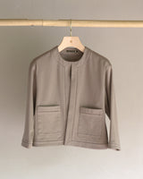 TL-9475/Mercerizing Cotton-Short Jacket