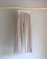 TL-6476/Mercerizing Cotton-Center Seam Wide Pants