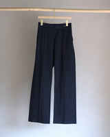 TL-6476/Mercerizing Cotton-Center Seam Wide Pants