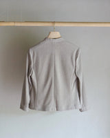 TL-4449/Compact Pique-Nocollar Jacket