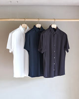TM-9791/Cotton Silk Pique-Short Sleeve Shirt