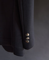 TM-4686 / Wool Cardboard Knit-Single Jacket