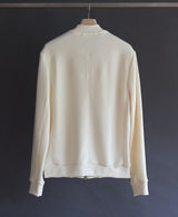 TM-9688 / Wool Cardboard Knit-Baseball Jacket