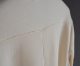 TM-9688 / Wool Cardboard Knit-Baseball Jacket