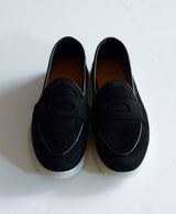 AL-20111/Suede Cowskin-Coin Loafer