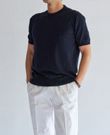 TM-1668/Supima Cotton-Loose Fit Short Sleeve Knit