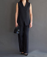 AL-6102 / Wool Stretch-Wide Pants