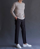 TM-6709 / Cotton Nylon Stretch Punch-Center Seam Bottom