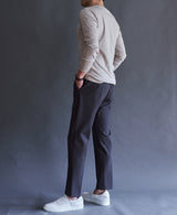 TM-6709 / Cotton Nylon Stretch Punch-Center Seam Bottom