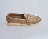 AL-20111/Suede Cowskin-Coin Loafer