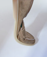 AL-20111/Suede Cowskin-Coin Loafer