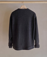 TM-9235/Boucle Soft Pique-Zip Blouson