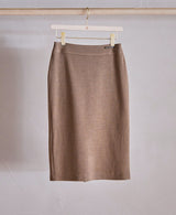 TL-7318/Wool Dobby-Skirt