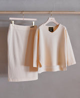 TL-7318/Wool Dobby-Skirt