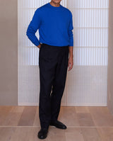 AM-6030/Wool Backsatin-Tapered Pants