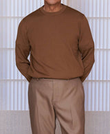 TM-0064/WISH Wool-Crew Neck Knit