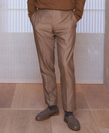 AM-6030/Wool Backsatin-Tapered Pants