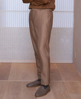 AM-6030/Wool Backsatin-Tapered Pants