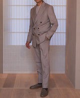 AM-6026 / Wool Stretch-Tapered Pants