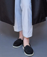 AL-20111/Suede Cowskin-Coin Loafer