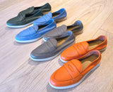 AL-20110/Deerskin-Coin Loafer