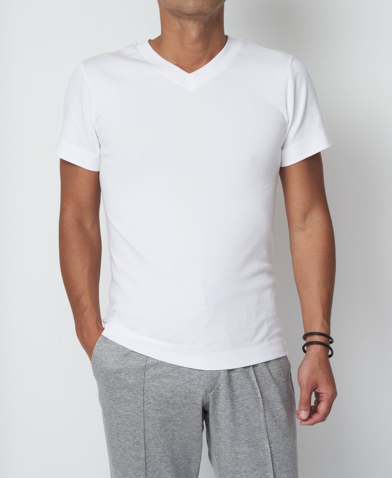 Tight Milling V-Neck T Shirt（度詰めフライスＶネックＴシャツ