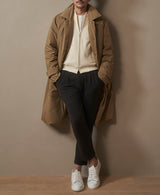 TM-9688 / Wool Cardboard Knit-Baseball Jacket