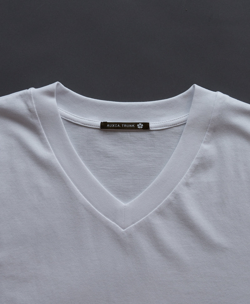 TM-9837 / Single Soft-Fit ①_Stable V Neck T-Shirt