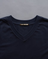 TM-9837 / Single Soft-Fit ①_Stable V Neck T-Shirt