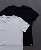 TM-9837 / Single Soft-Fit ①_Stable V Neck T-Shirt