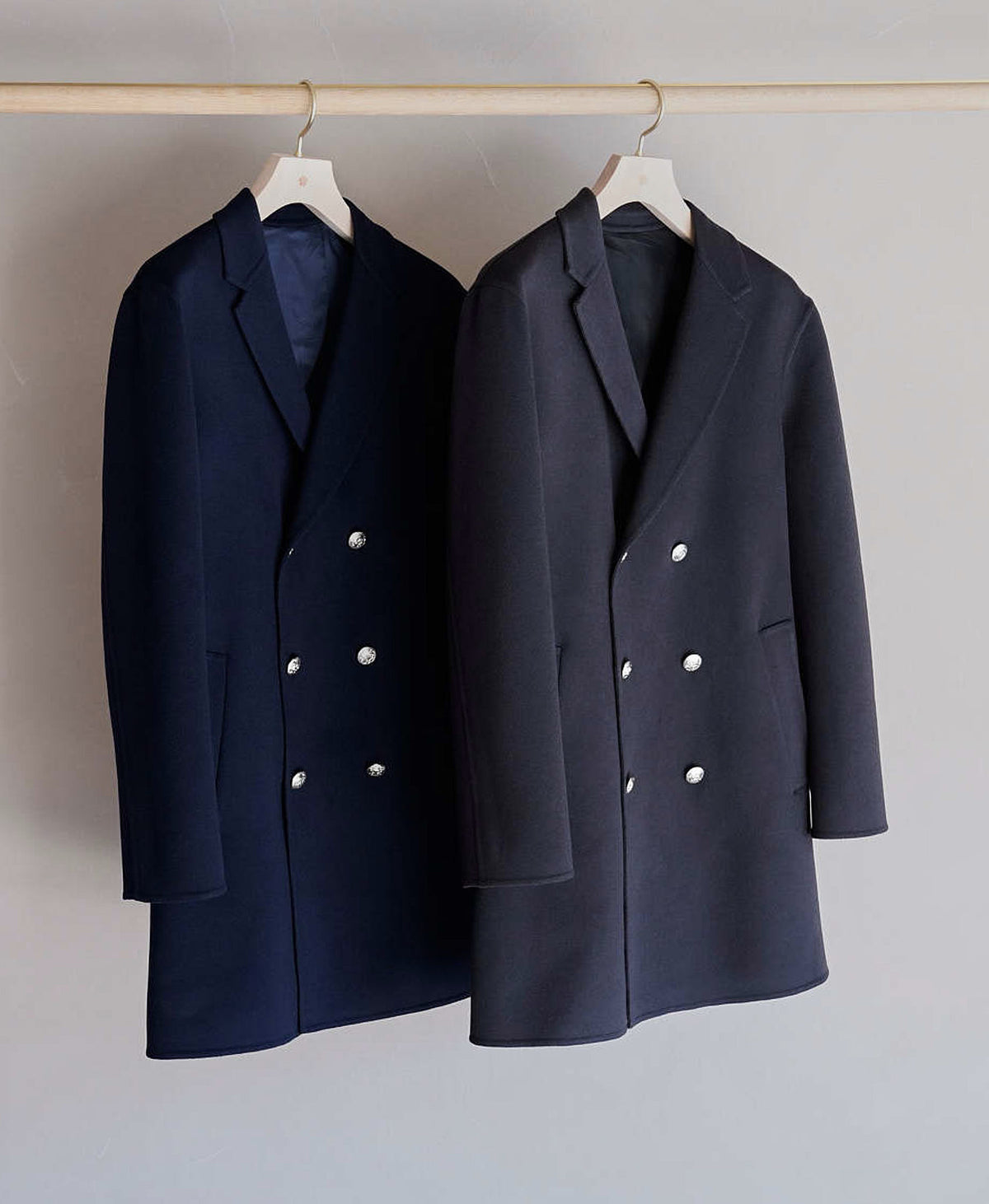 ✨美品✨AUXCA.TRUNK ソフトリュクスカシミヤダブルジャケット　ネイビー AUXCA. – AUXCA. DESIGN ONLINE STORE