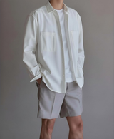 TM-3824/Cotton Twill-Shirt Jacket
