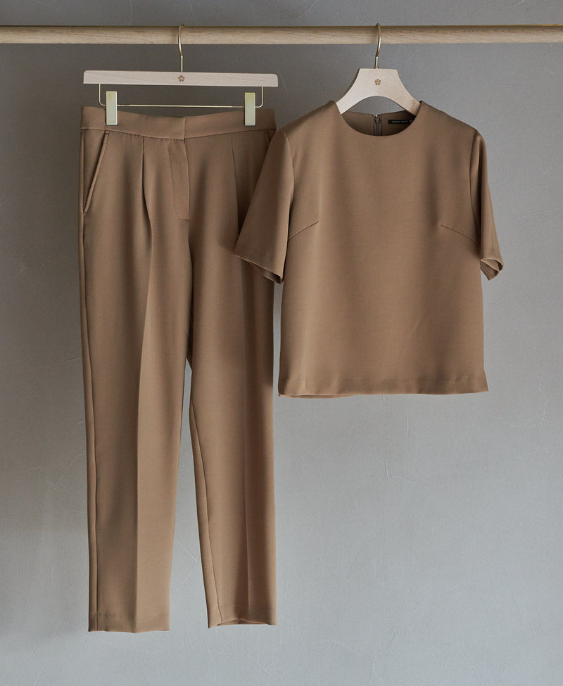 TL-6351/2way Oxford Cloth-Tapered Pants