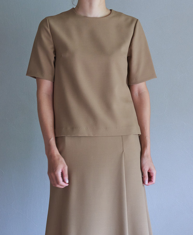 TL-9352/2way Oxford Cloth-Short Sleeve Pullover