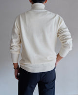 TL-1370/Wool Cashmere - Turtle Neck Knit