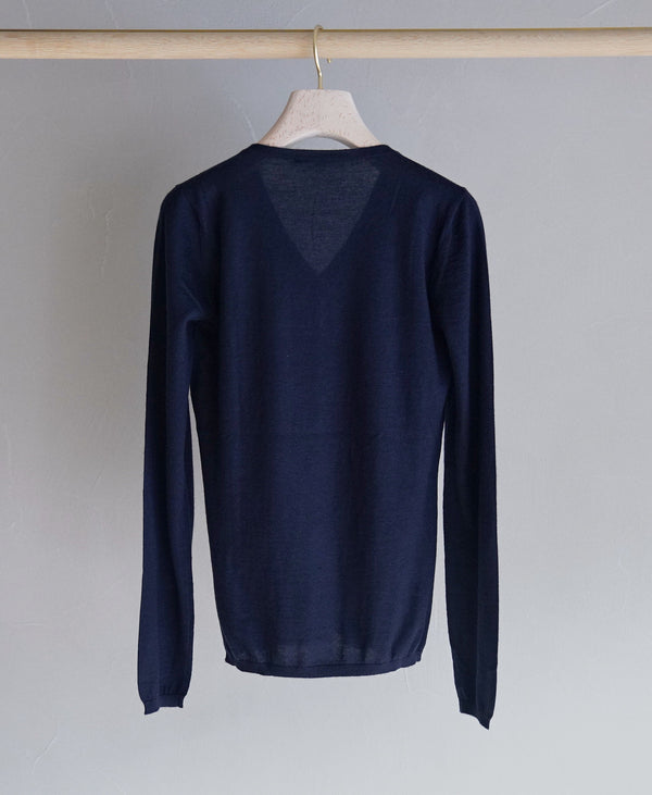 TL-001/Cashmere-Vneck knit